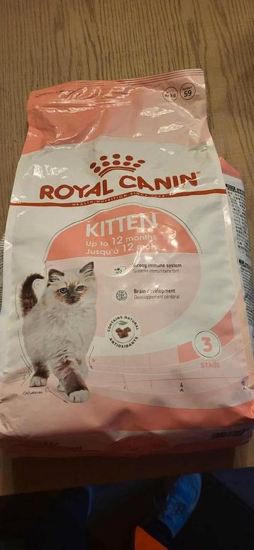 Zak kitteneten van royal canin 4kg beschikbaar voor biedingen