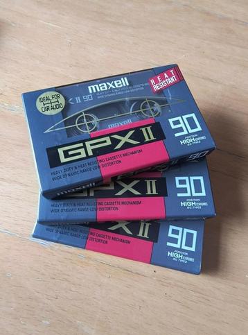 Audiocassettes Maxell GPXII 90