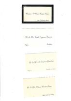 Carte de visite ancienne, Enlèvement ou Envoi, Carte de visite