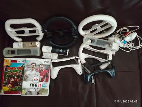 Nintendo Wii accessoires + games (modded & usb plg-and-play), Games en Spelcomputers, Spelcomputers | Nintendo Wii, Zo goed als nieuw