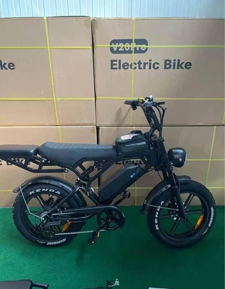 Fatbike V20 Pro/Mini Inc Alarm en Garantie, Vélos & Vélomoteurs, Vélos électriques, Neuf, Autres marques, 59 cm ou plus, 50 km par batterie ou plus