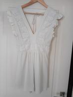 Playsuit boho maat S, Kleding | Dames, Jumpsuits, Ophalen, ZARA., Wit, Zo goed als nieuw