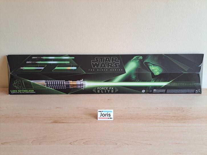 Luke Skywalker lightsaber - Hasbro The Black Series, Verzamelen, Star Wars, Gebruikt, Replica, Ophalen of Verzenden