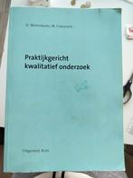 Dimitri Mortelmans - Praktijkgericht kwalitatief onderzoek, Ophalen of Verzenden, Zo goed als nieuw, Dimitri Mortelmans; Miet Craeynest