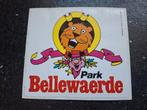 Vintage sticker pretpark Bellewaerde, Ophalen of Verzenden, Zo goed als nieuw, Bedrijf of Vereniging
