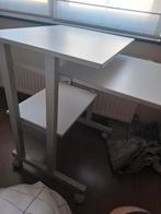 Computertafel met lade, Huis en Inrichting, Bureaus, Ophalen, Met wielen, Zo goed als nieuw, Bureau