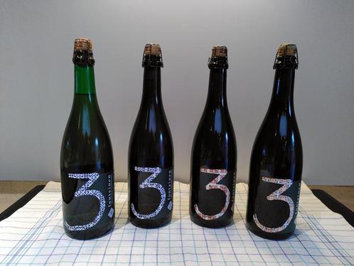 4x 3 Fonteinen Zenne y Frontera (‘21-’22 & ‘22-’23), Verzamelen, Biermerken, Nieuw, Flesje(s), Overige merken, Ophalen of Verzenden