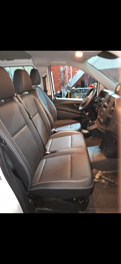 stoelen leer zwart nieuwe voorkant Mercedes Vito Taurus 447, Auto-onderdelen, Interieur en Bekleding, Nieuw, Ophalen of Verzenden