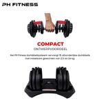 PH Fitness Verstelbare Dumbells Set 24KG - Smart Dumbbells, Sport en Fitness, Ophalen, Nieuw, Dumbbell