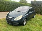 GEKEURD VVK Opel Corsa -1.2i 2007 162.200 Km, Auto's, Voorwielaandrijving, 1228 cc, Zwart, 4 cilinders