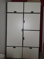 Tienerslaapkamer Ikea wit zwart, Huis en Inrichting, Ophalen, Gebruikt, Twijfelaar, Modern wit zwart
