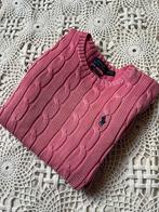 Ralph Lauren Kabel trui knit - lichtroze - XS, Kleding | Dames, Ophalen of Verzenden, Zo goed als nieuw, Ralph Lauren, Roze