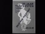 sticker Tijlfeesten Turnhout 25 jaar (1981), Verzamelen, Nieuw, Bedrijf of Vereniging, Ophalen of Verzenden