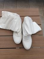 Witte botjes maat 39 te koop in zeer goede staat zelf af te, Ophalen, Zo goed als nieuw