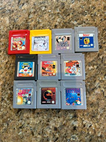 Nintendo game boy spelletjes  beschikbaar voor biedingen