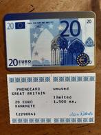 Telefoonkaart Groot-Brittannië 20 euro banknote, Enlèvement ou Envoi