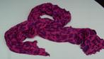 SJAAL FUCHSIA PAARS 175 X 100 CM Nieuw, Kleding | Dames, Mutsen, Sjaals en Handschoenen, Ophalen of Verzenden, Nieuw, Sjaal