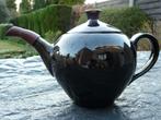 Vintage theepot, geglazuurd aardewerk, Ophalen
