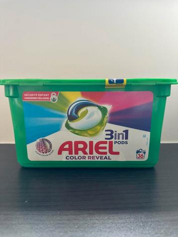 Ariel Pods - 3 in 1 - Color Reveal nieuw beschikbaar voor biedingen
