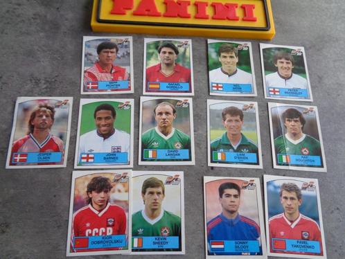 PANINI voetbal stickers EURO 88 ANNO EK 1988 13X   *********, Hobby en Vrije tijd, Stickers en Plaatjes, Verzenden