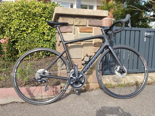 Specialized Tarmac Carbone noir taille 56, Vélos & Vélomoteurs, Vélos | Vélos de course, Comme neuf, Hommes, Autres marques, 10 à 15 vitesses