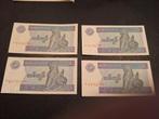 Myanmar One Kyat Bankbiljetten unc, Postzegels en Munten, Ophalen of Verzenden