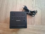 Sony ICF-C1T Zwart wekkerradio, Ophalen of Verzenden, Gebruikt