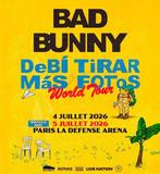 2 places - Concert Bad Bunny - Platinum3 - Paris Bercy, Tickets & Billets, Deux personnes