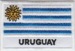 Uruaguay vlag stoffen opstrijk patch embleem, Verzenden, Nieuw