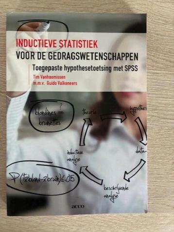 Inductieve statistiek voor de gedragswetenschappen beschikbaar voor biedingen
