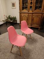 6 flamingo roze stoelen, Ophalen, Zo goed als nieuw
