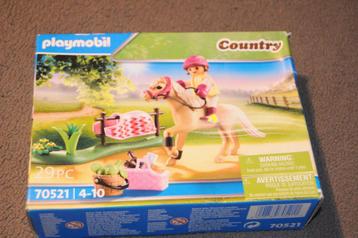 playmobil 70521 verzamelpony duitse rijpony nieuw in doos beschikbaar voor biedingen