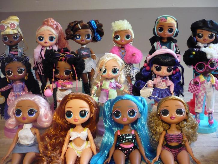 LOL OMG poppen, perfecte staat!, Kinderen en Baby's, Speelgoed | Poppen, Zo goed als nieuw, Overige typen, Ophalen of Verzenden