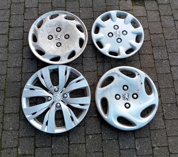 Wieldeksels Peugeot 106 206 306 307 13inch 14inch 15inch, Autos : Divers, Enjoliveurs, Utilisé, Enlèvement ou Envoi