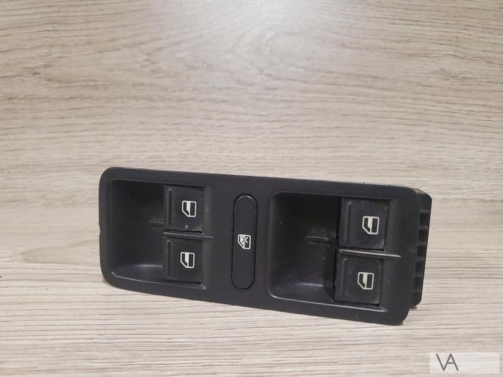 VW Golf 6 Polo 6R Passat Tiguan raamschakelaar 4x elek raam, Auto-onderdelen, Dashboard en Schakelaars, Volkswagen, Gebruikt, Ophalen of Verzenden