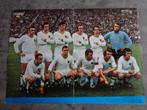 VOETBAL POSTER BELGIE RODE DUIVELS TEAM BEGIN 70S, Verzamelen, Sportartikelen en Voetbal, Ophalen of Verzenden