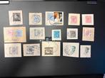 15 timbres belges oblitérés années 60-80, Ophalen of Verzenden