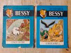 Lot 15 oude ongekleurde Bessy - Franstalig, Boeken, Stripverhalen, Gelezen, Ophalen of Verzenden