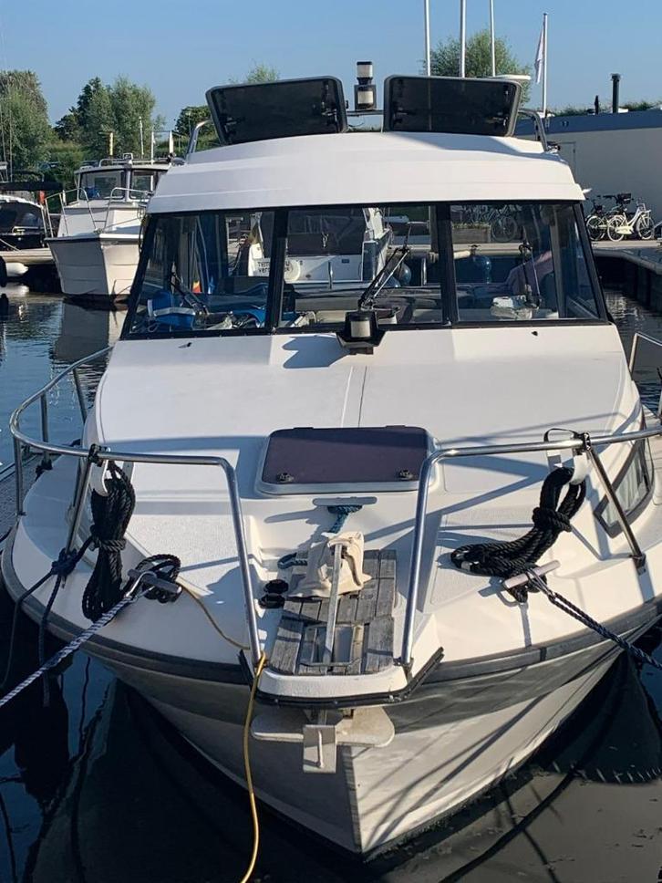 Motorboot, Watersport en Boten, Motorboten en Motorjachten, Gebruikt, Polyester, 6 tot 9 meter, Diesel, Binnenboordmotor, 50 pk of meer