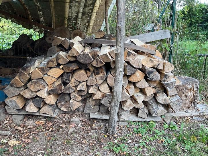 Stookhout, Tuin en Terras, Brandhout, Blokken, Beukenhout, 3 tot 6 m³, Ophalen