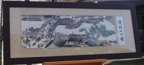 Chinees Wandtapijt, Huis en Inrichting, Woonaccessoires | Wanddecoraties, Zo goed als nieuw, Ophalen