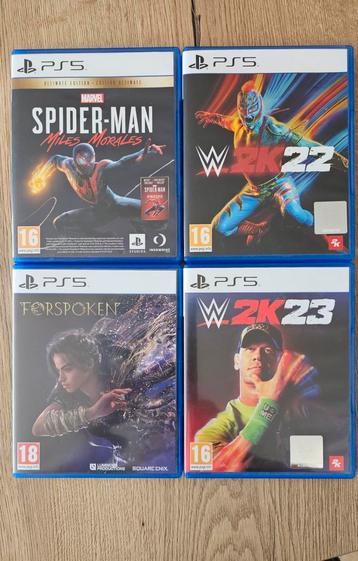 4 ps5 games beschikbaar voor biedingen