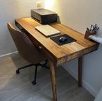 Houten bureau met lade, Huis en Inrichting, Bureaus, Ophalen, Zo goed als nieuw, Bureau