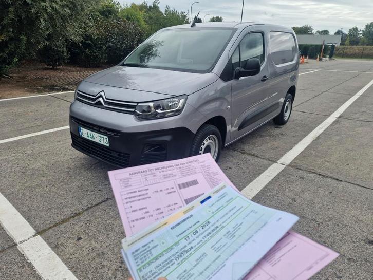 Citroën berlingo Reeds gvv 2 zit 2020 met 71000km marge auto, Auto's, Citroën, Bedrijf, Te koop, Berlingo, Centrale vergrendeling