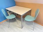 Keukentafel en designstoelen, Huis en Inrichting, Stoelen, Ophalen, Zo goed als nieuw