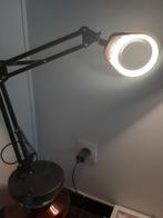 Bureaulamp met loupe, Diversen, Bureau-accessoires, Ophalen, Zo goed als nieuw