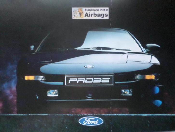 Brochure de la Ford Probe 1995, Livres, Autos | Brochures & Magazines, Ford, Enlèvement ou Envoi