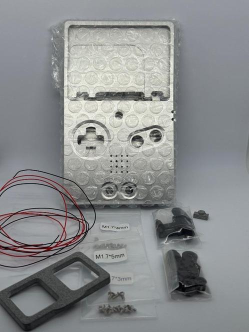 Boxypixel Unhinged Metal Shell/buttons Set, Games en Spelcomputers, Spelcomputers | Nintendo Game Boy, Nieuw, Game Boy Advance SP