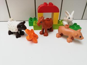 duplo 10522 boerderij dieren en 30218 slak beschikbaar voor biedingen