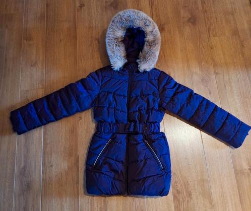 s.Oliver paarse winterjas 134, Kinderen en Baby's, Kinderkleding | Maat 128, Gebruikt, Meisje, Jas, Ophalen of Verzenden